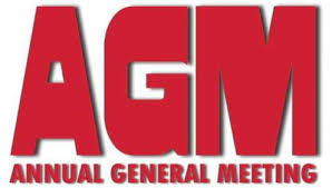 Notice of AGM:  Monday 3/12