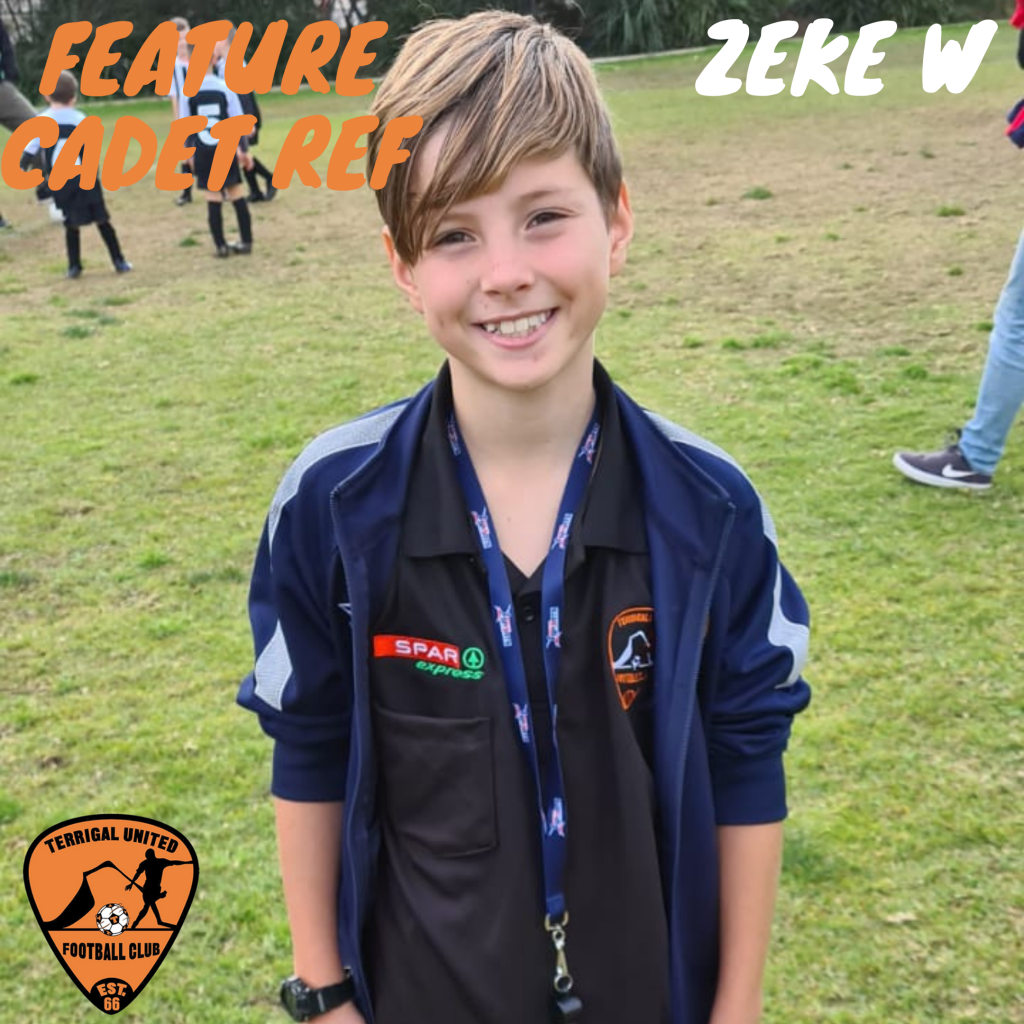 Feature Cadet Ref: Zeke W
