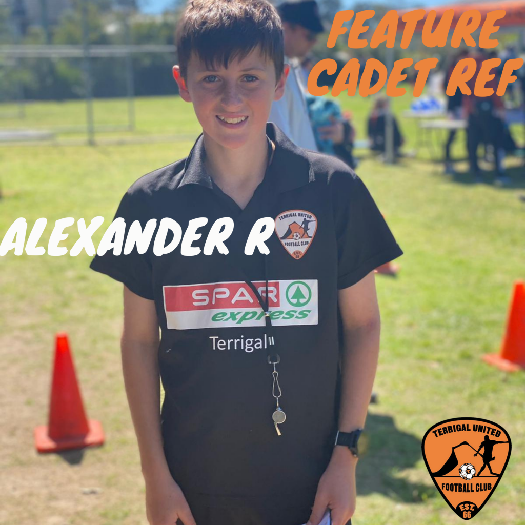 Feature Cadet Ref:  Alexander R